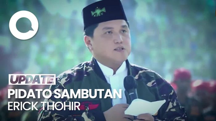 Erick Thohir Pimpin Barisan Banser di 1 Abad NU: Nahdliyin Siap Berkarya!