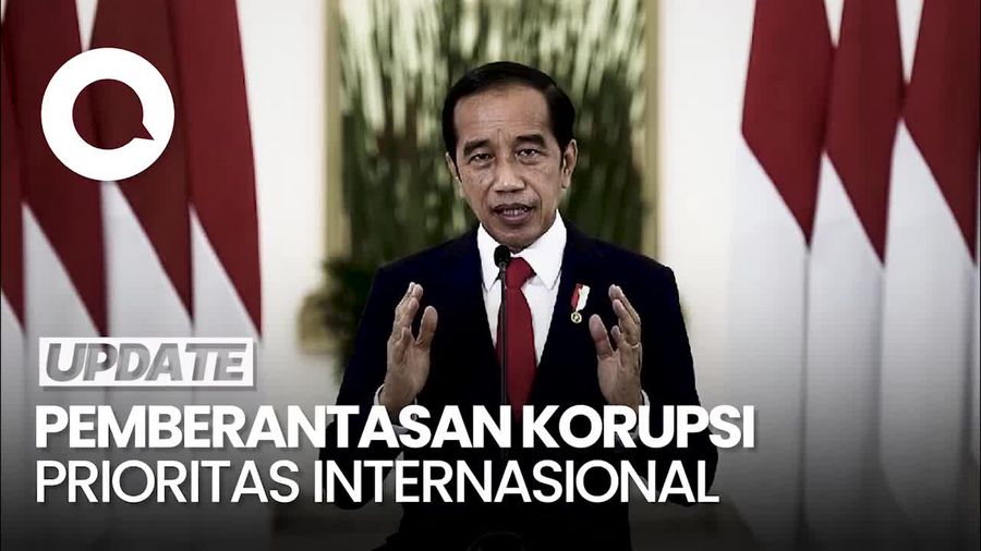 Jokowi Tegaskan Tak Akan Beri Toleransi ke Koruptor