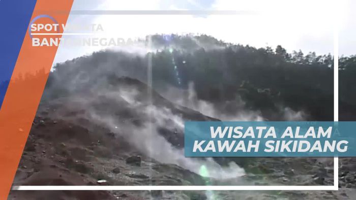 Kawah Sikidang, Masih Aktif dan Menghembuskan Asap Vulkanik, Banjarnegara
