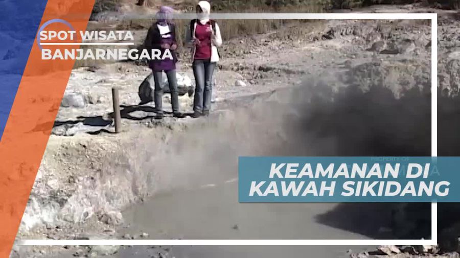 Melihat Keindahan Kawah Sikidang di Wonosobo