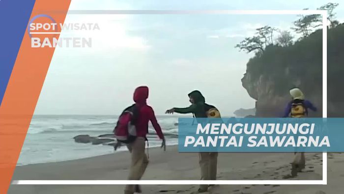 Berkunjung ke Pantai Sawarna di Banten
