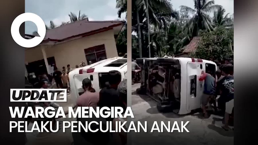5 Pria Dihajar-Mobil Dirusak Warga di Sumsel, Polisi Beri Penjelasan