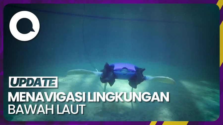 Inovasi Robot Amfibi yang Terinspirasi dari Penyu