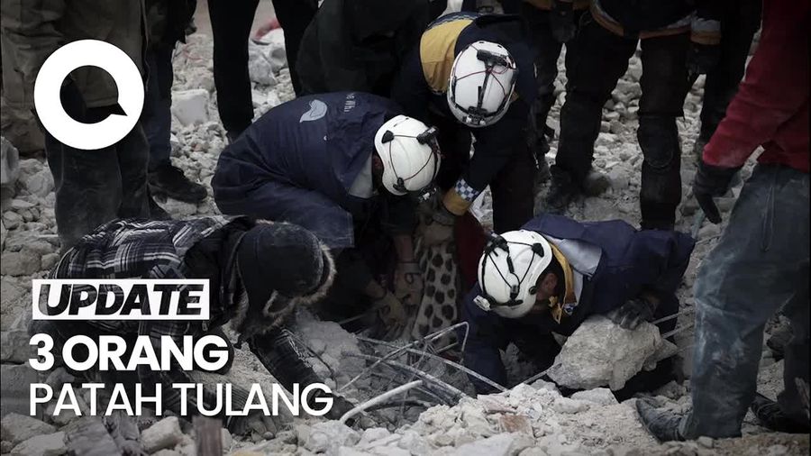 Update Gempa Turki: 10 WNI Terluka-5 Hilang Kontak