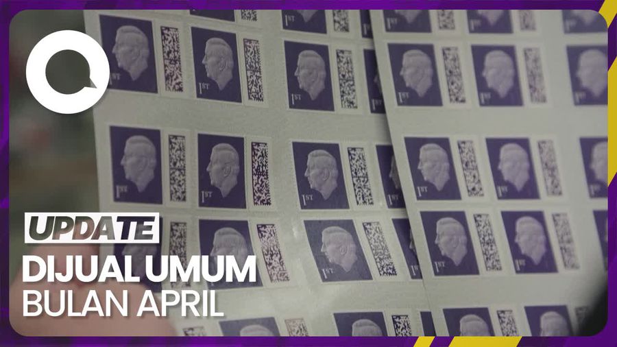 Visual Prangko Baru Raja Charles Telah Terungkap