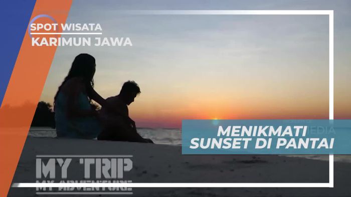 Menikmati Panorama Matahari Tenggelam di Pulau Cemara Besar Karimun Jawa
