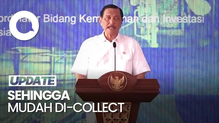 Luhut Minta Pengusaha Bikin Plastik yang Tak Bisa Tenggelam