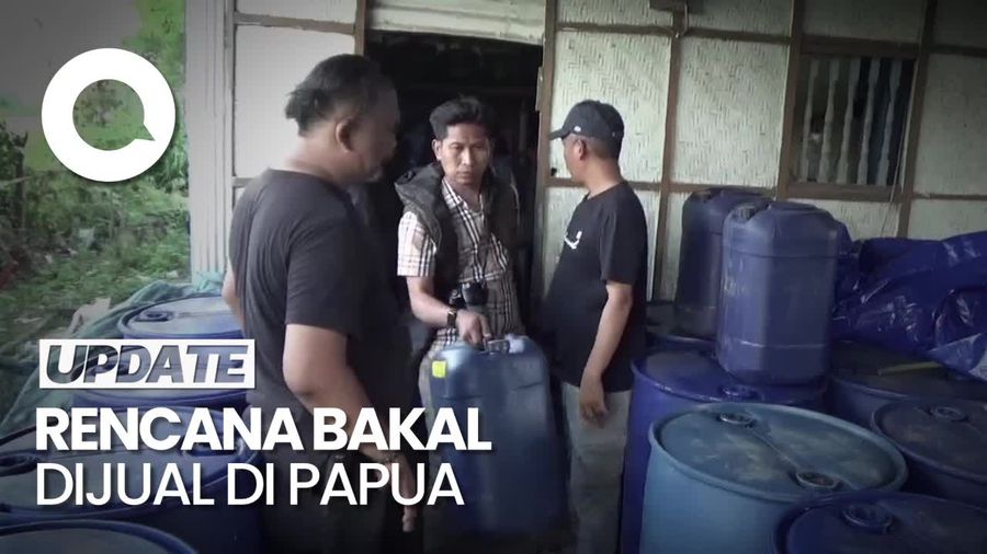 Polisi Bongkar Penimbunan Solar Bersubsidi Sebanyak 3 Ton di Gowa Sulsel