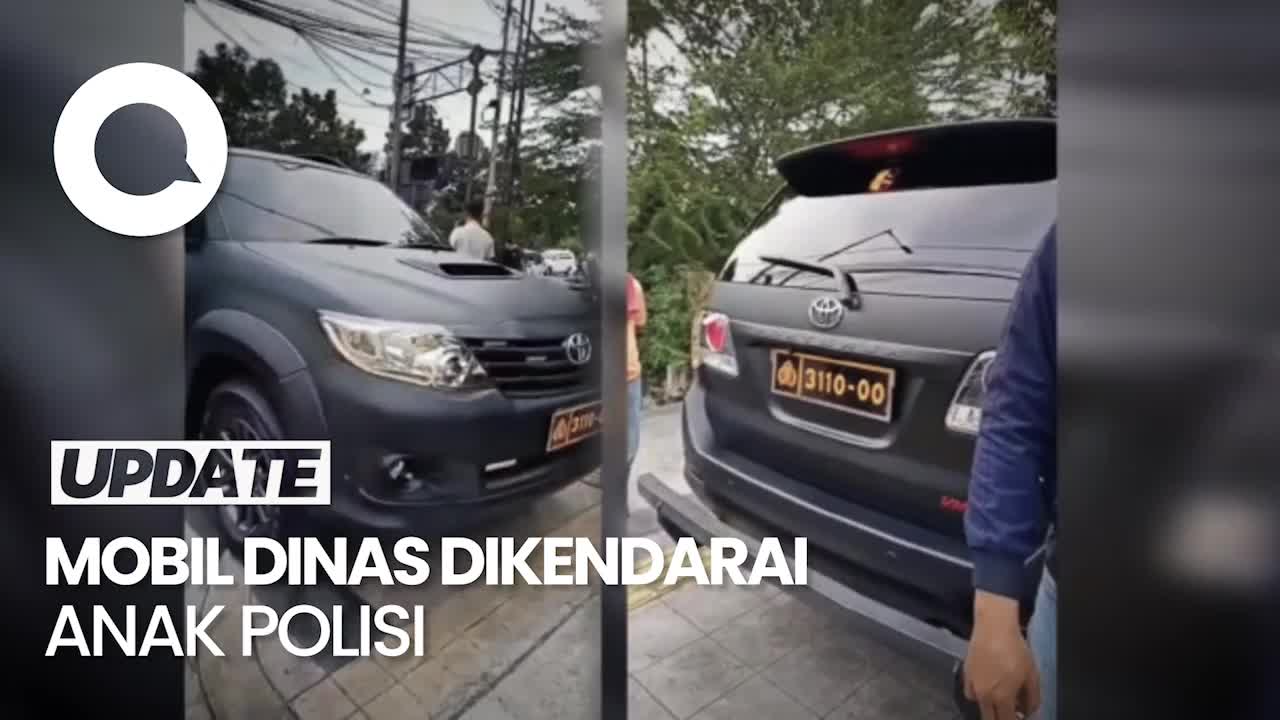 Mobil Berpelat Polri Tabrak Motor Di Jaktim Ternyata Dikendarai Anak ...