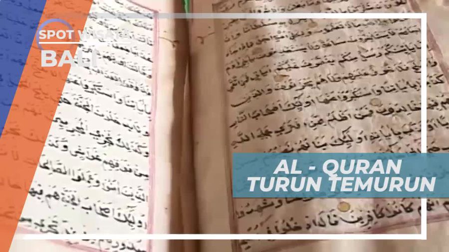 Al-quran Peninggalan Nenek Moyang di Desa Pegayaman Bali