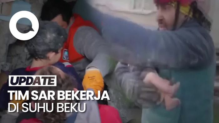 Bayi Selamat dari Reruntuhan Gempa Turki Usai Terjebak 29 Jam