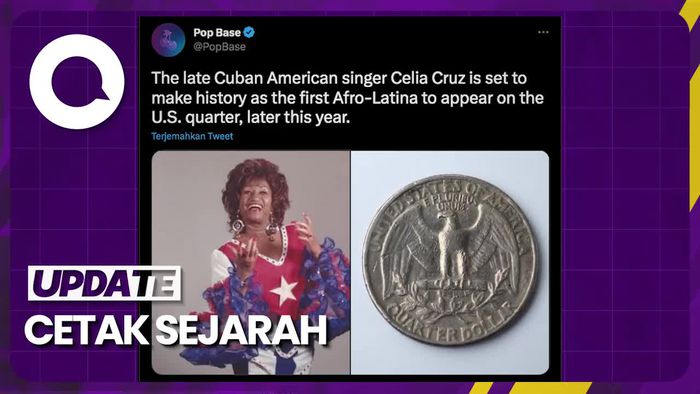 Wajah Penyanyi Amerika Celia Cruz Akan Muncul di Mata Uang AS