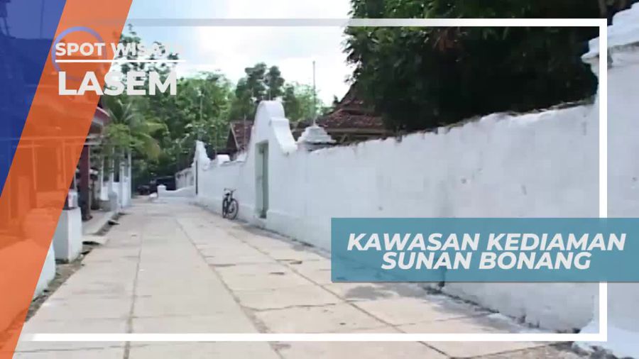 Ndalem, Komplek Bertembok Putih Kediaman Sunan Bonang, Lasem Jawa Tengah