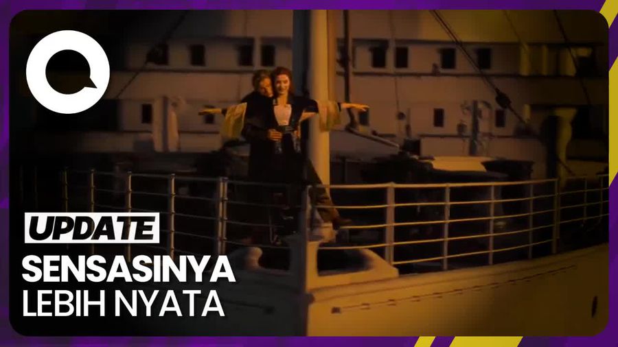 Zsa Zsa Utari Terkesima Nonton Titanic 3D di Bioskop