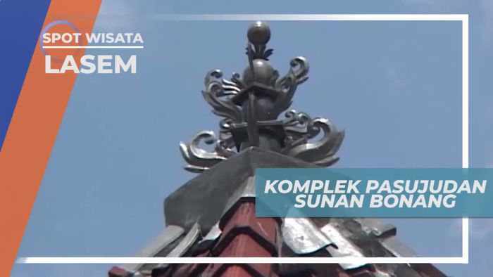 Sajadah Batu di Komplek Pasujudan Sunan Bonang Lasem Rembang Jawa Tengah