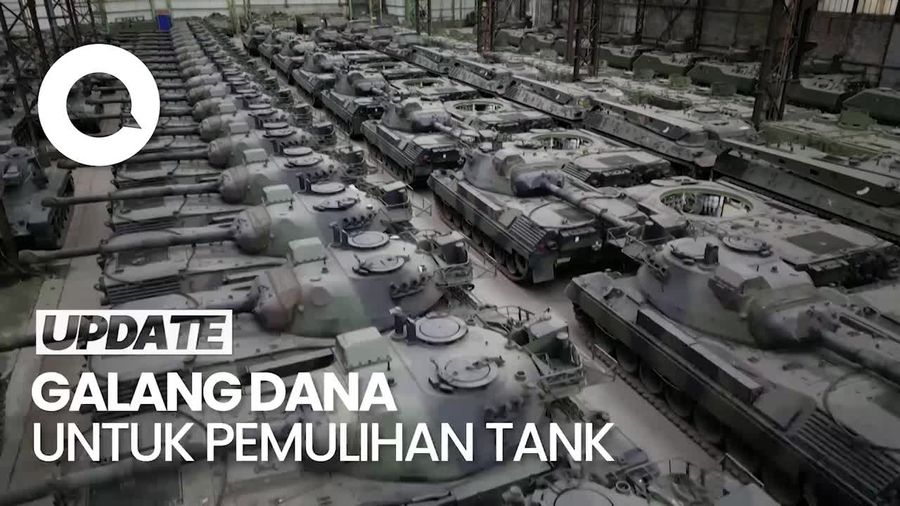 Jerman-Denmark-Belanda Patungan Kirim 100 Tank Leopard 1 ke Ukraina