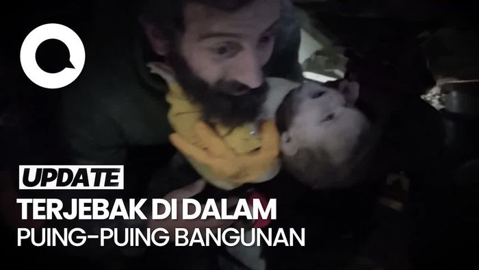Seruan Takbir Kala Bayi Selamat dari Gempa Turki Usai 65 Jam Tertimbun