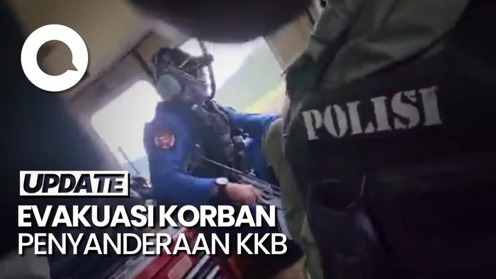Detik-detik Proses Evakuasi 15 Pekerja yang Disandera KKB di Nduga Papua