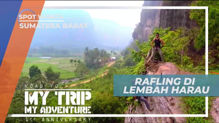 Uji Adrenalin Rafling di Lembah Harau Sumatera Barat