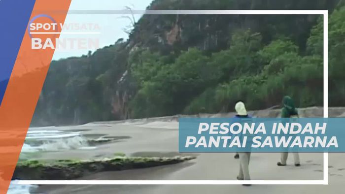 Menikmati Panorama Indah Pantai Sawarna Banten