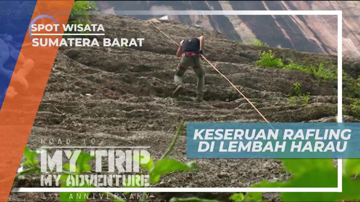Keseruan Rafling di Lembah Harau Sumatera Barat