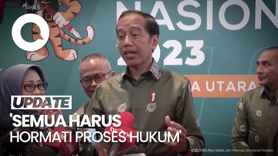 Respons Jokowi soal Johnny Plate Diperiksa Kejagung soal Korupsi BTS