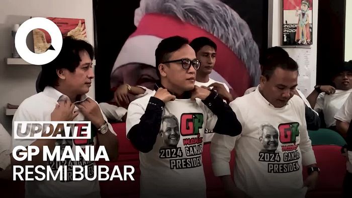 Aksi Copot Kaos Warnai Pembubaran Ganjar Pranowo Mania