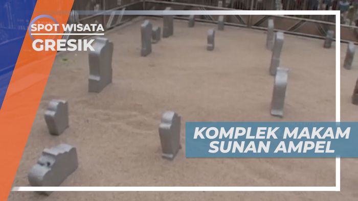 Mengunjungi Makam Sederhana Sunann Ampel di Kawasan Masjid, Gresik