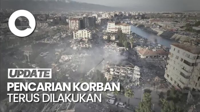 Korban Tewas Gempa Dahsyat Turki-Suriah Hampir Mencapai 20.000