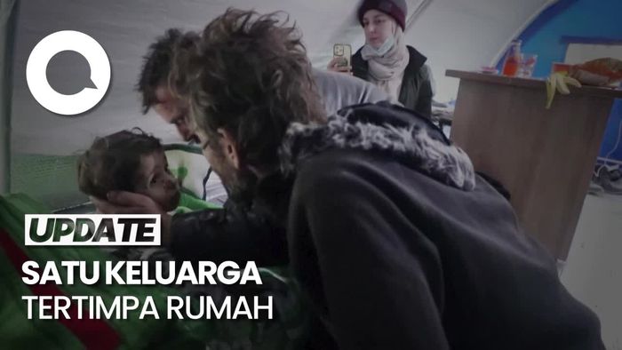 Haru Ayah di Suriah Kaget Ketemu Balitanya Masih Hidup Usai Gempa