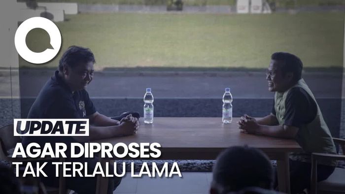 Pertemuan Airlangga-Cak Imin Bahas Progres Perppu Cipta Kerja
