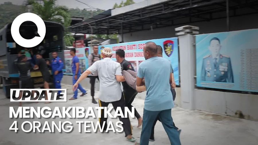 Jejak Kerusakan Akibat Gempa Papua: Bangunan Retak-Kafe Amblas ke Laut