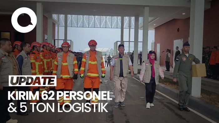 RI Kirim 62 Personel ke Turki, Bertugas Sebulan Bantu Evakuasi Korban