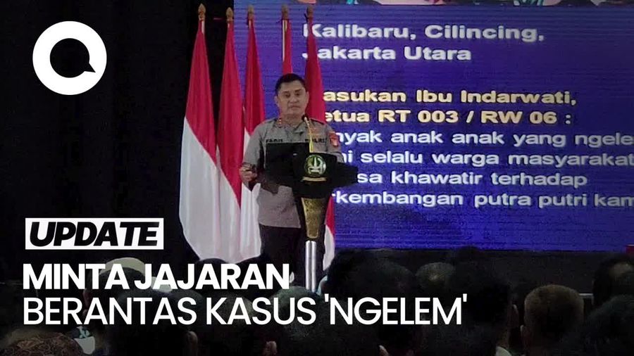 Kapolda Metro Terima Aduan Warga soal Banyak Anak Ngelem di Cilincing