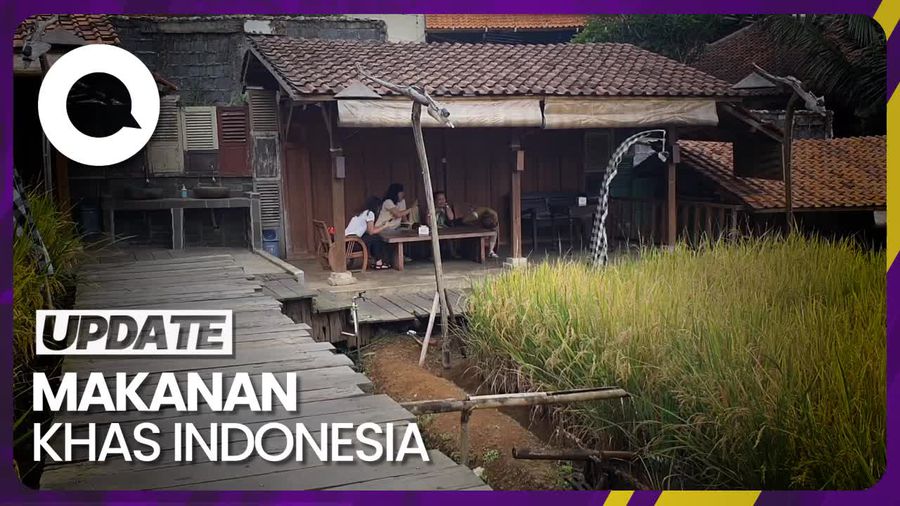 Kulineran Sambil Healing di Tengah Sawah Bogor