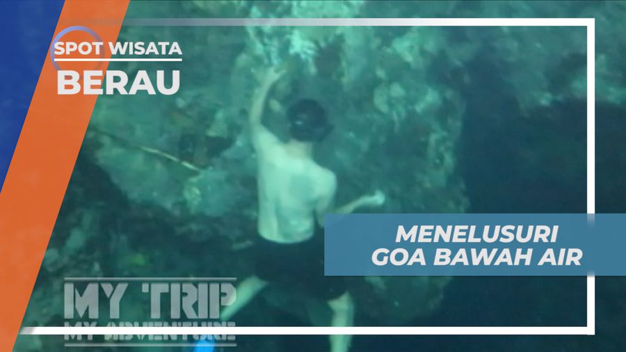 Gua Haji Mangku, Menyelami Kejernihan Kolam Air Alami di Pulau Maratua, Berau
