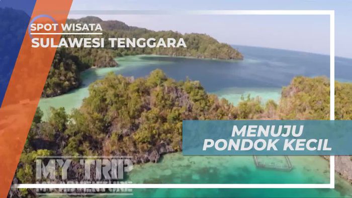 Beristirahat di Pondok Kecil Tepi Laut Labengki Sulawesi Tenggara