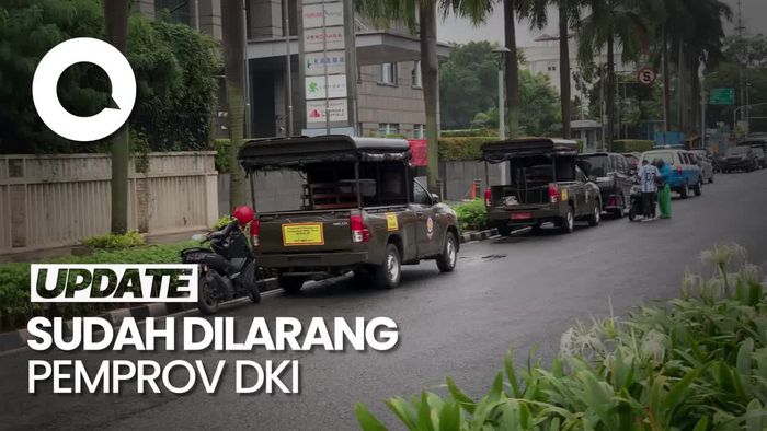 Kawasan CFD Bundaran HI Kini Bersih dari Pedagang Kaki Lima