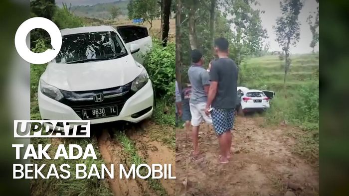Heboh Mobil Nyasar di Hutan Tambakromo Pati