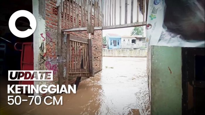 Kali Ciliwung Meluap, Sejumlah RT di Jaktim Terendam Banjir