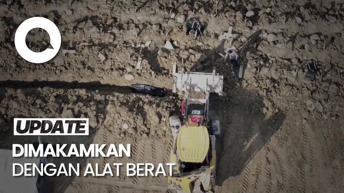 Korban Gempa Turki Mulai Dimakamkan Secara Massal