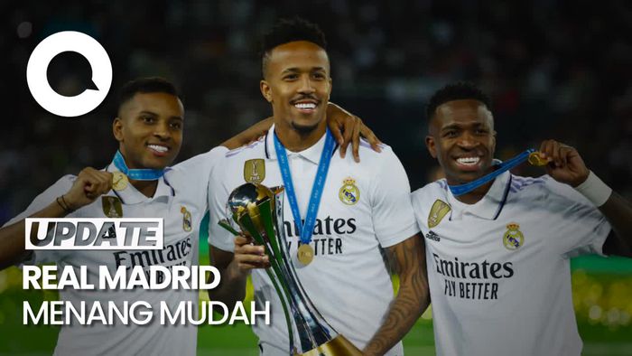 Real Madrid Raih Gelar Kelima Juara Piala Dunia Antarklub!