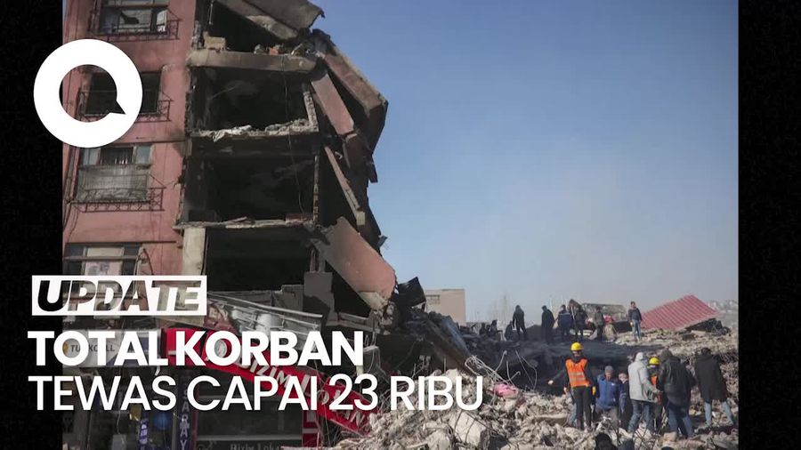  Wajah Turki Sebelum dan Sesudah Diterjang Gempa Dahsyat