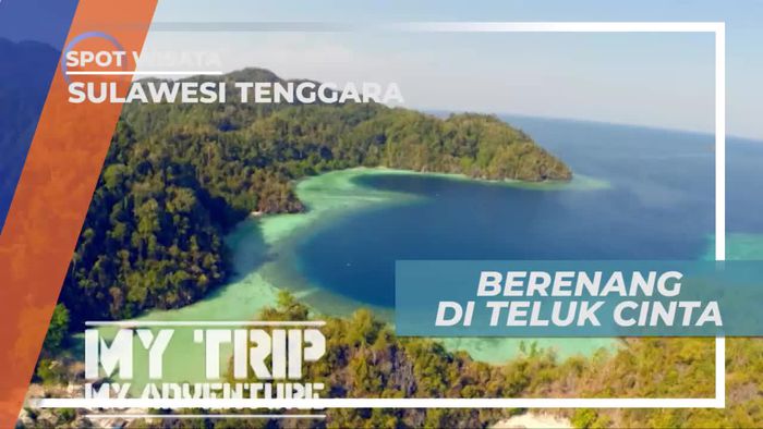 Teluk Cinta, Teluk Berbentuk Hati di Pulau Labengki