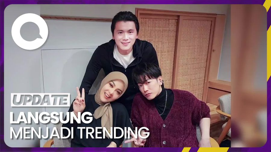 Potret Keakraban Syahrini dengan Takeru Satoh