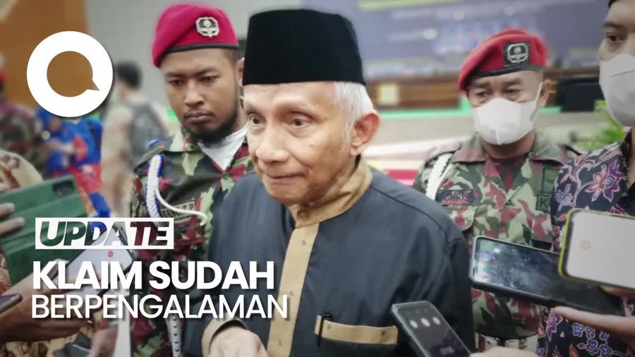 Amien Rais Tak Masalah Jika Pemilu Coblos Parpol: Apapun Kita Berani