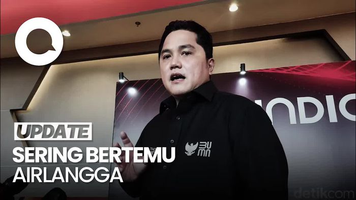 Erick Respons Kans Maju Pilpres 2024 Lewat KIB