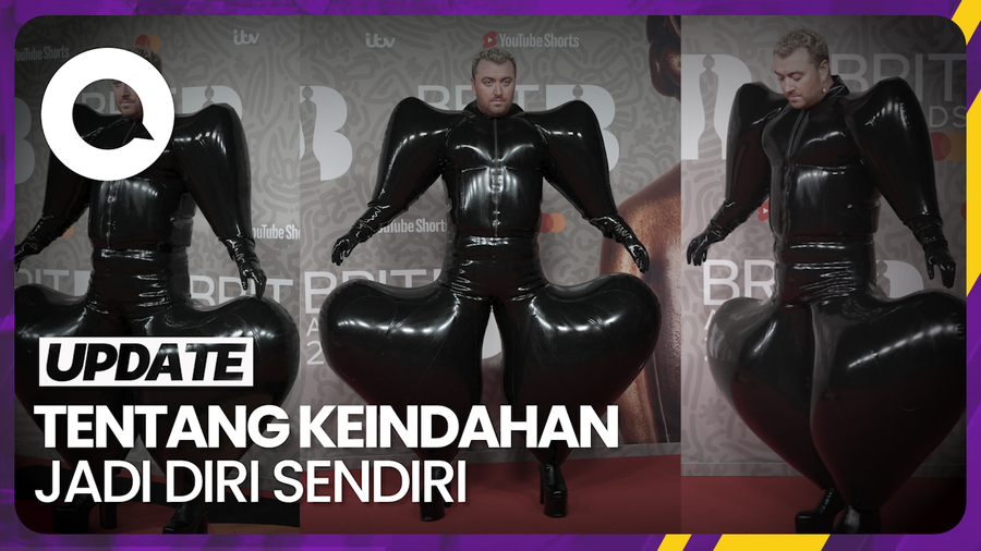 Makna Baju Balon Nyentrik Sam Smith di Brit Awards