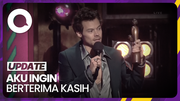 Ucapan Terima Kasih Harry Styles ke Member One Direction di BRIT Awards