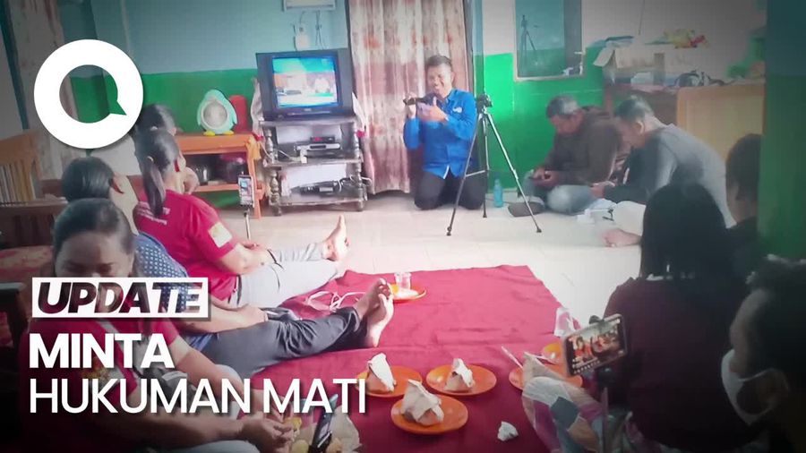 Keluarga Yosua Nobar Vonis Sambo dan Putri Candrawathi